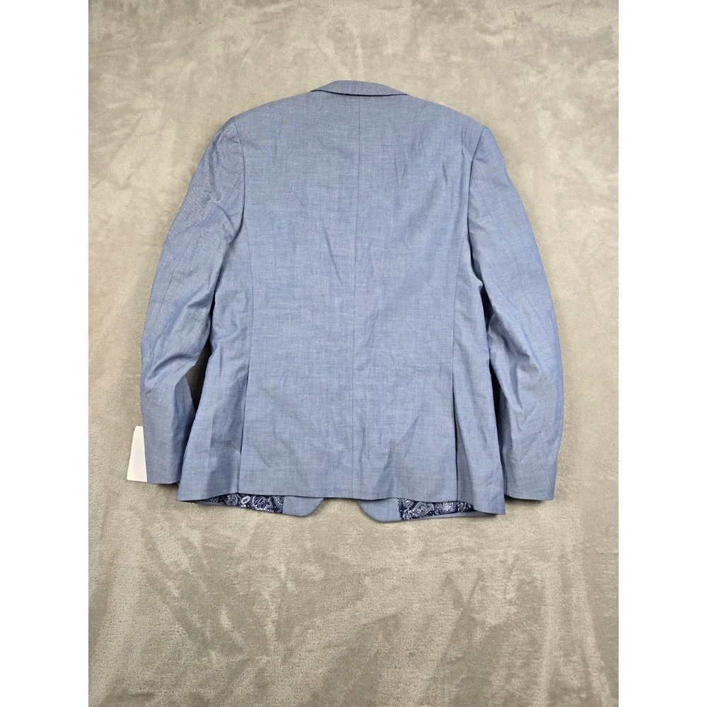 Lauren Ralph Lauren Sport Coat Kids Youth 16R Light Blue Paisley Lining *Read